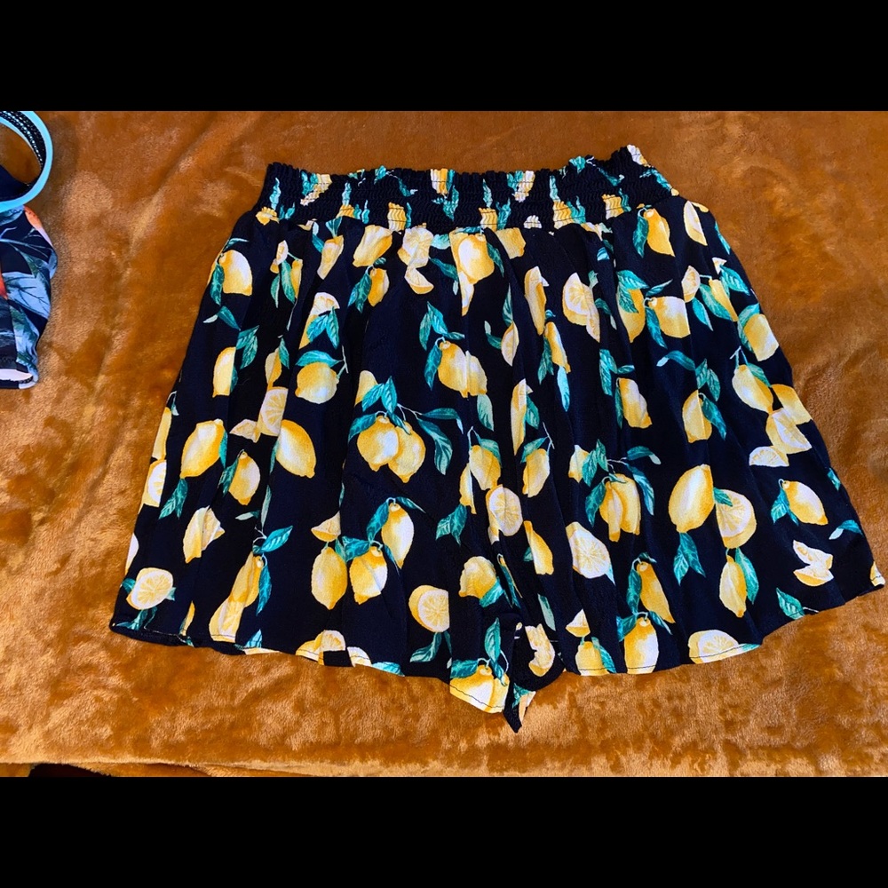 SOLD//Pink Lemon Shorts Medium